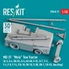 RESKIT RSK48-0025 MD-3T Mule Tow Tractor (3D Printed model kit) 1/48